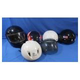 3 Motorcycle Helmets & Bicycle Helmet
