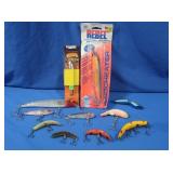 Variety Fishing Lures w/other Large Lures