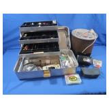Minnow Bucket, 18" Fishing Box & variety of