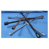 3 4-way Lug Nut Wrenches