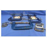 C-Clamps 1", 2", 4", 5", 6" (most new)