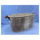 Vintage Galvanized Tub