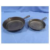 Cast Iron Skillets 5" & 8"