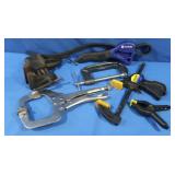 4" C-Clamp, Vise Clamp, 3" Portable Vise & more