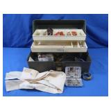15" Fishing Box & Large Variety Fishing Supplies