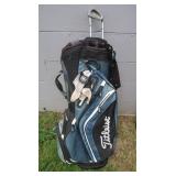 Titleist Golf Bag (like new), 2 Ping Irons 1 & 2