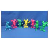 Vintage 1971 Disney Figures made in USA