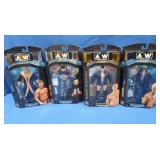 4 NIB AEW Wrestling Action Figures