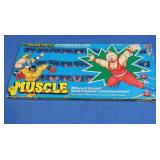 "Muscle" Wrestler Set w/box(open box)