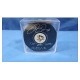 Penguins Puck Autographed by Juuso Riikola w/ COA