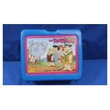 Flintstones Plastic Lunchbox w/Thermos-Denny