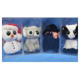 TY Beanie Babies-Scoop, Kookoo, George Butter
