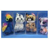 TY Beanie Babies-Lindi, Wynnie, Stripes, Larry