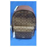 NWT Coach Signature Backpack