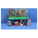 NIP Traks 1992 Rac Cards &4 Unopened Cards in Case