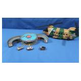 Miromachines-Helicopter & Wax Can