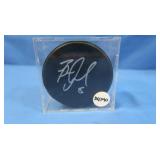 Dumoulin Autographed Puck in Case