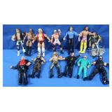 Assortment of Wrestling Action Figures-Large Lot