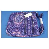 NWT Vera Bradley Iconic Triple Zip Hipster