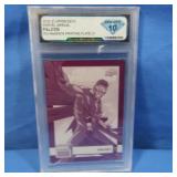 2020-21UD MarvelAnnual Falcon#13 Magenta-Graded 10