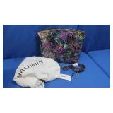NWT Brahmin Duxbury Visionary-Flower/Purple