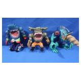 Vintage "Street Sharks" Figures-Lot