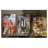3 NIB WWE Hulk Hogan Action Figures
