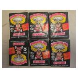 6-1986 Garbage Pail Kids Unopened Packs