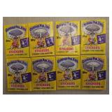 8 Unopened Pks 1986 Garbage Pail Kids Cards