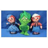Vintage Plush Raggedy Ann&Andy, Sprout
