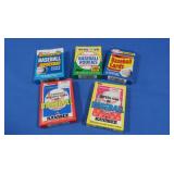 Packs of Baseball Cards-Hills, K-Mart, Toys R Us,