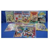 Vintage Comic Books-Uncle Scrooge, Superman,Donald