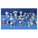 Smurf Figures-various years