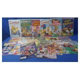 Assortment of Simpsons Comic Books