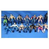 Large Assortment of Wrestling Action Figures