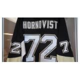 Hornovist Penguins Jersey Autographed -XXL