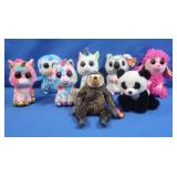 TY Beanie Babies-Boos, Baboo, Slowpoke, Patsey&