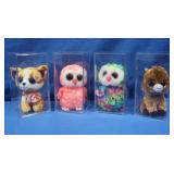TY Beanie Babies w/Case-Owen, Lora, Pablo,