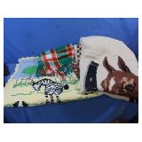 Handmade Crib Blanket,Throw Blanket,Fleece Blanket