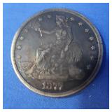 1877-S Trade Silver Dollar