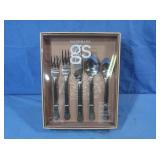NIB 20 Piece Gourmet Settings Flatware Set