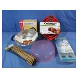 NIB Cuisinart Mixing Bowls, Colander, NIB Mixer&