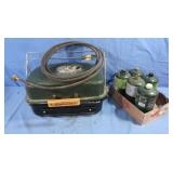 Sunbeam Portable Propane Stove,3 Full Propane Cans