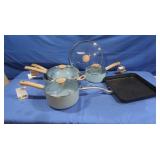 Calphalon Griddle, New Master Class 4 pc Pots&Pans