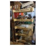 5 Tier Orville RedenbachersShelvingUnit w/Contents