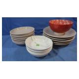 Travola Bella Plates, Bowls,Serving Bowl,Plastic