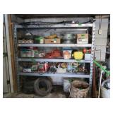 Heavy Duty Metal Shelf NO CONTENTS-77"Lx24"Dx72"H