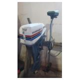 Evin Rude 6HP Motor, Shakespeare Wonder Troller&