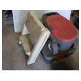Lawn Scooter, Plastic Stool, Plastic Tote