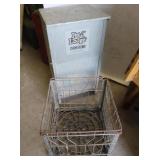 Metal Dog Feeder&Metal Milk Crate